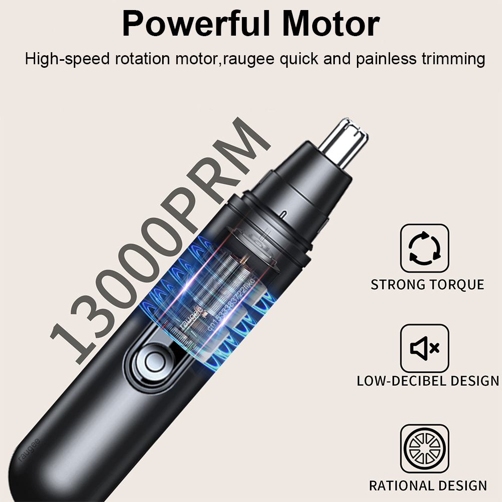 남성용 전기 코털 제거기 휴대용 코 및 귀털 제거기 U - Nose Trimmer 리뷰 및 가격