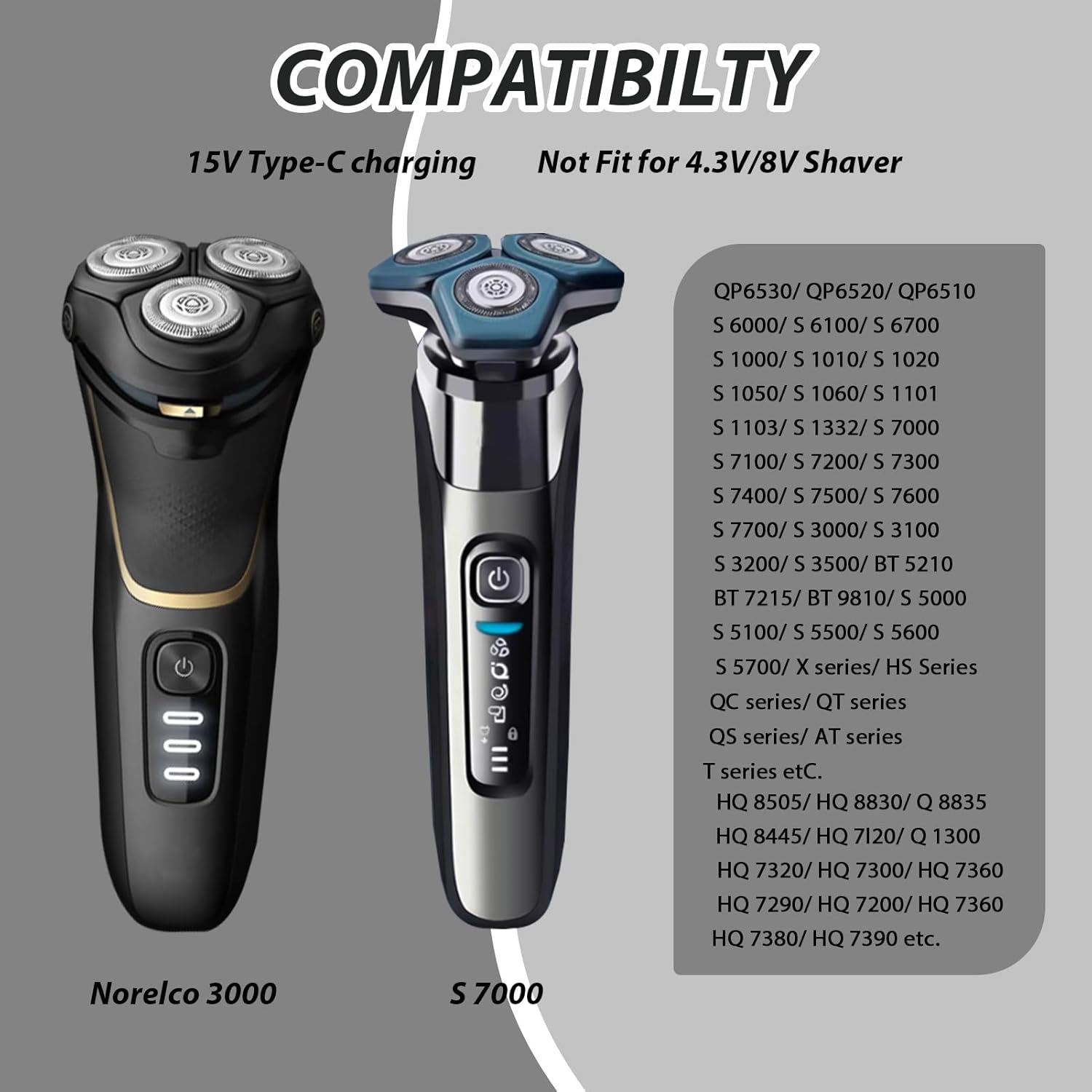 Brangdy 15V HQ8505 Type-C 면도기  - Beard Trimmer 리뷰 및 가격