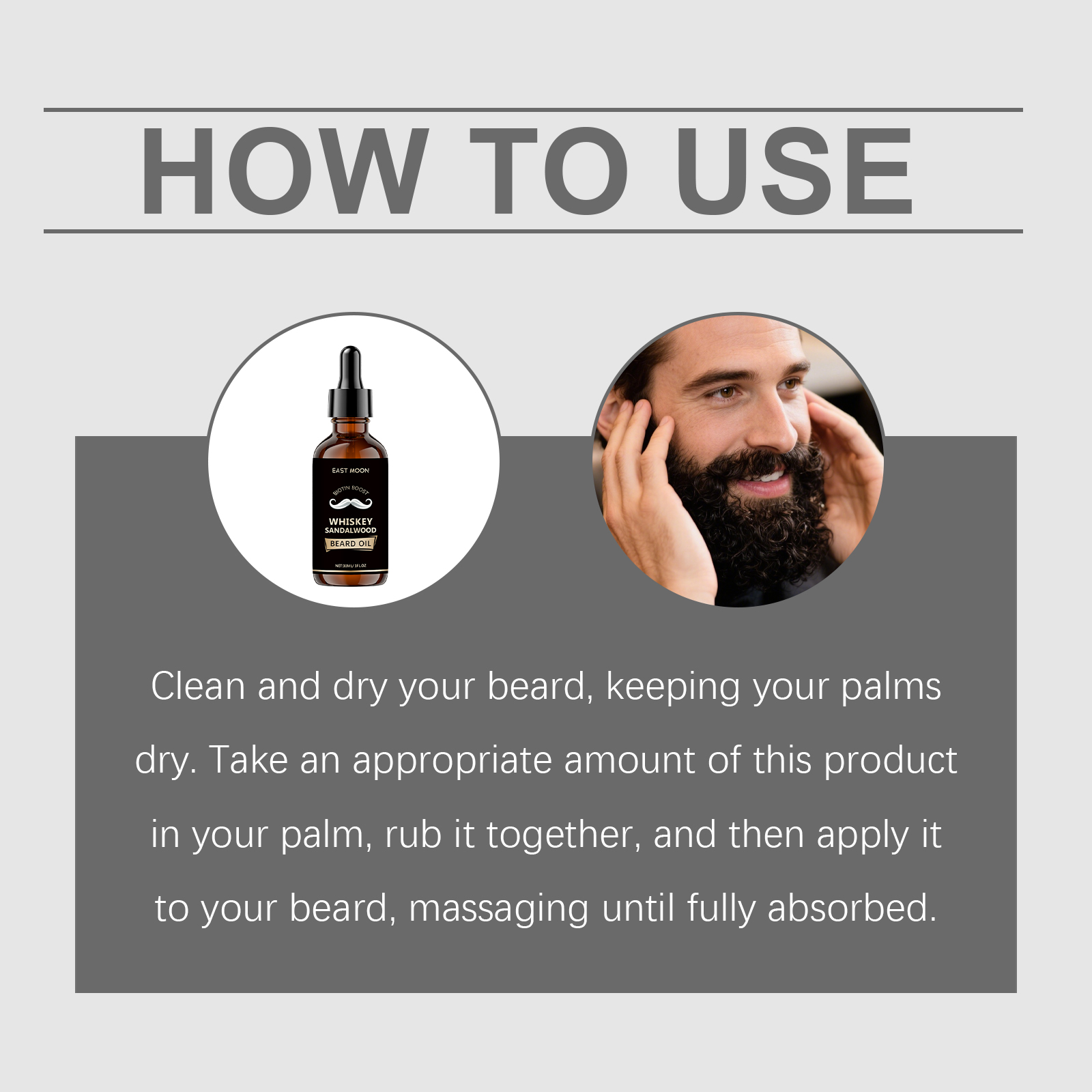 남성용 수염 관리 에센셜 오일, 비오틴 함유, 위스키와 - Beard Oil 리뷰 및 가격