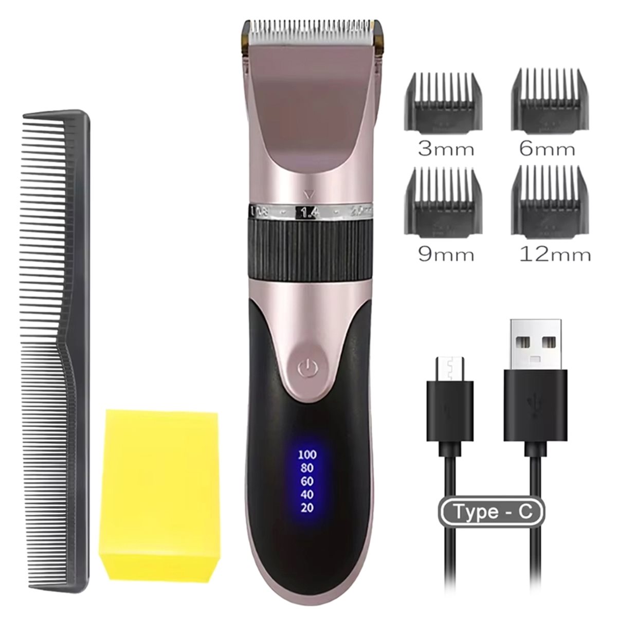 L70A 헤어 클리퍼 트리머(빗 및 4개 캡 포함),  - Body Trimmer 리뷰 및 가격