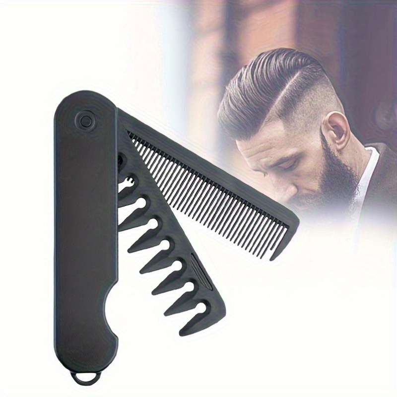 다용도 휴대용 접이식 휴대용 빗, 넓은 간격의 빗살,  - Beard Oil 리뷰 및 가격