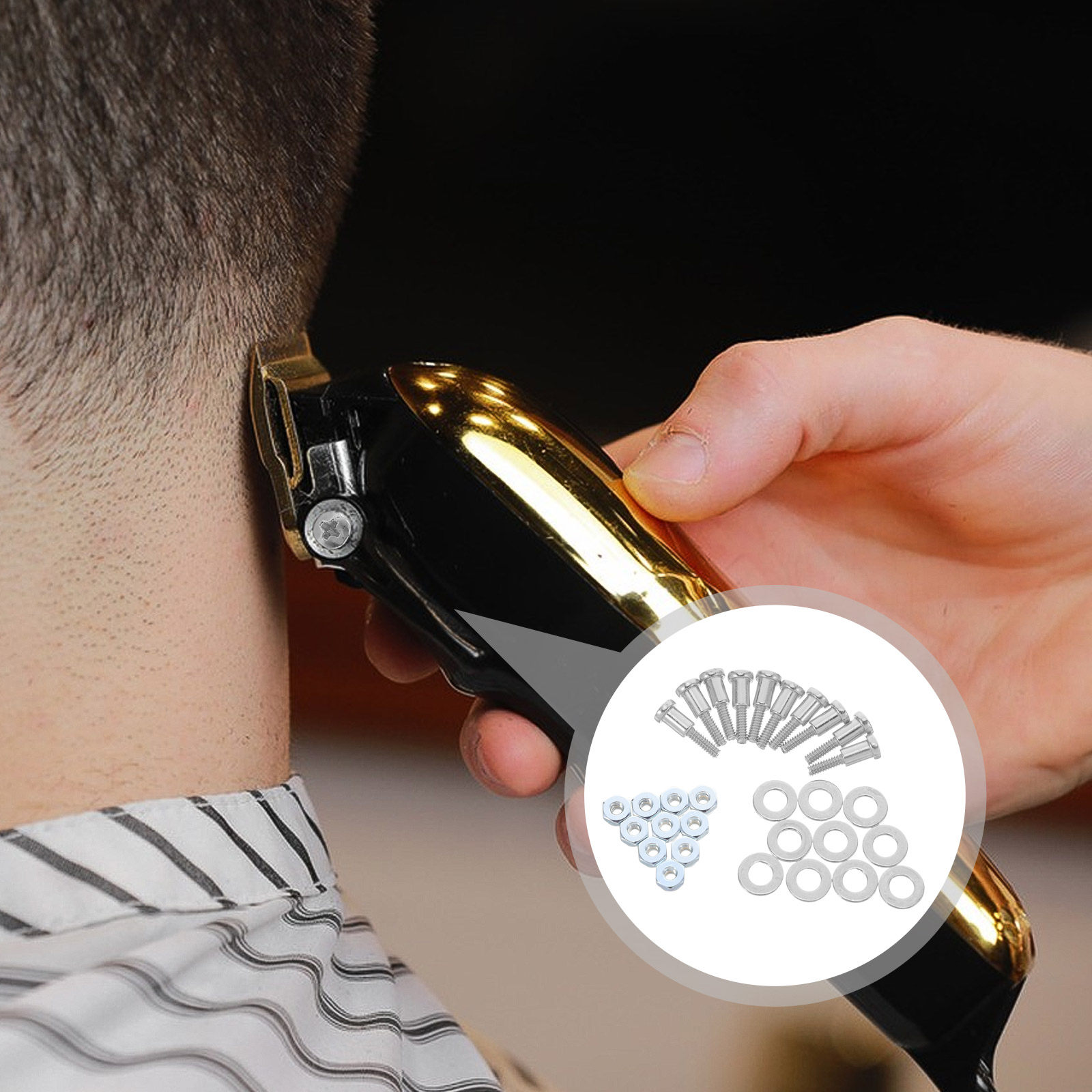 헤어 클리퍼 수리용 나사 세트, 조정 막대 고정 나사, - Hair Clipper 리뷰 및 가격
