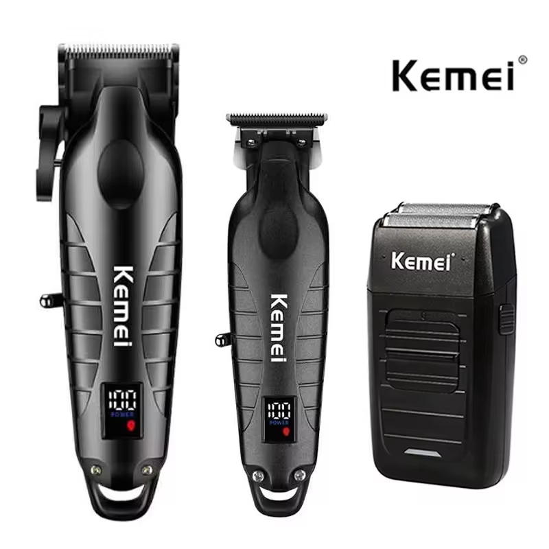 남성용 Kemei 헤어 클리퍼 키트, 전기 면도기, 헤 - Electric Shaver Rotary 리뷰 및 가격