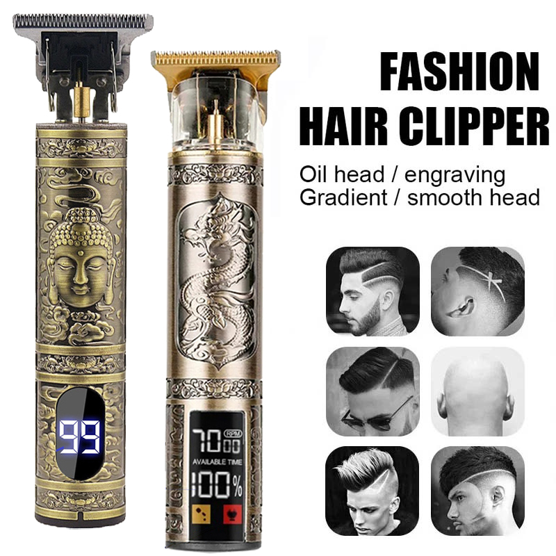 충전식 남성용 T9 조각 헤어 클리퍼 빈티지 휴대용 U - Electric Shaver Rotary 리뷰 및 가격